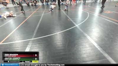 63-69 lbs Round 2 - Ashton Leggett, White River Hornets WC vs Zeek Bradeen, NorthEast 509 WC