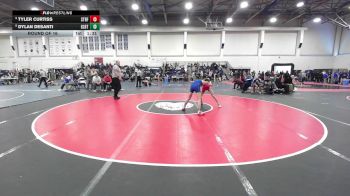 132 lbs Round Of 16 - Tyler Curtiss, Stratford vs Dylan Desanti, Gilbert/Torr