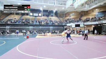 285 lbs Champ. Round 2 - Riah Ostrander, Fort Hays State vs Marcel Gonzalez, Pratt CC