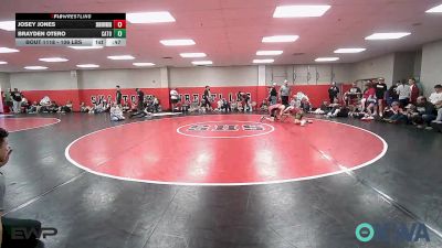 106 lbs Consi Of 8 #1 - Josey Jones, Skiatook Youth Wrestling vs Brayden Otero, Catoosa Youth Wrestling