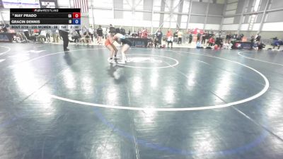 U20 Women - 68 lbs Cons. Round 4 - May Prado, GA vs Gracin Dennis, ID