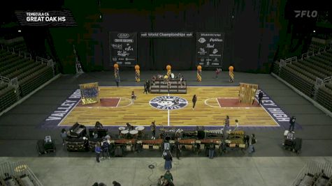 Great Oak HS "Temecula CA" at 2025 WGI Percussion/Winds World Championships