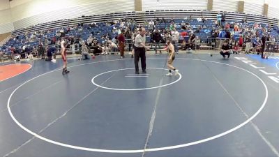 12U Boys - 67 lbs Cons. Round 3 - Grant Conley, Hammer Down Academy vs Ian Weber, Ringers Wrestling Club