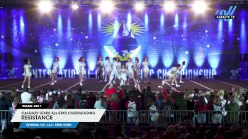 Calgary Stars All-Star Cheerleading - Resistance [2024 CC - L4.2 - Open Coed Day 1] 2024 Sea to Sky International Cheer & Dance Championship