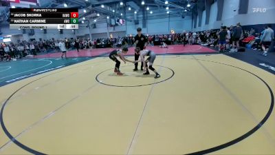 106 lbs Cons. Round 1 - Jacob Skorka, Katy Area Wrestling Club vs Nathan Carmine, Amped Wrestling Club