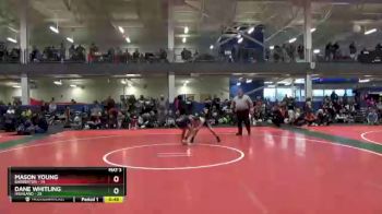 90 lbs Finals (2 Team) - Dane Whitling, Highland vs Mason Young, Barberton