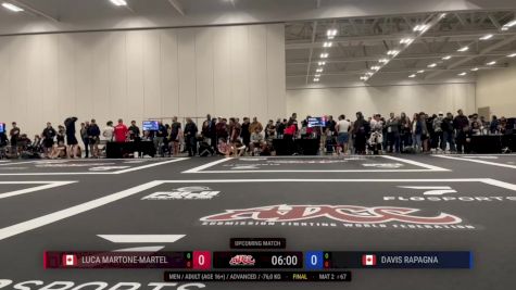Luca Martone-Martel vs Davis Rapagna 2025 ADCC Niagara Open