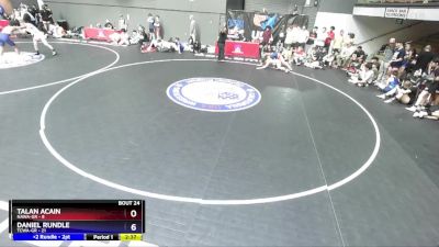 150 lbs Round 3 (16 Team) - Talan Acain, NAWA-GR vs Daniel Rundle, TCWA-GR