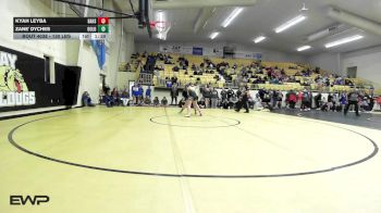 130 lbs Semifinal - Kyah Leyba, Broken Arrow Girls HS vs Zane' Dyches, Oologah