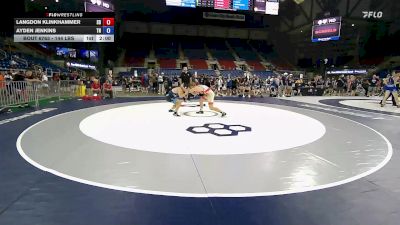 144 lbs Cons. Rd Of 64 - Langdon Klinkhammer, SD vs Ayden Jenkins, TN