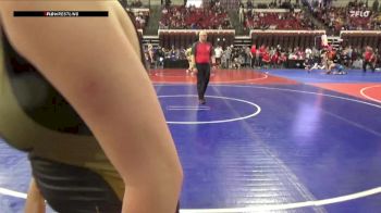 130 lbs 3rd Place Match - HarleQuinn Geyer, NW Spartans vs Ashlyn Symes, Deerlodge