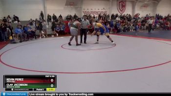 285 lbs Champ. Round 2 - Kevin Perez, Highland vs Clay Jacobson, Buckeye Union