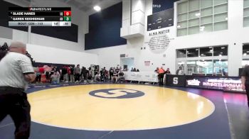 113 lbs Cons. Round 2 - Garen Keshishian, Aliso Niguel vs Slade Hanes, La Quinta/LQ