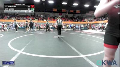 92 lbs Quarterfinal - Everette Coalson, Weatherford Youth Wrestling vs Haygen Howell, Norman Grappling Club