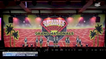 Almaden Spirit Athletics - Titanium X [2026 L4 Junior - Flex - D2 - Small Day 3] 2026 Spirit Sports Grand Nationals