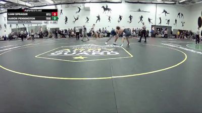 149 Freshman/Soph Semifinal - Aaron Pennington, Trine vs Liam Sprague, Mount St Joseph