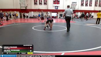 141 lbs Quarterfinal - Aidan Lybarger, Pacific (OR) vs Micheal McGruder, Unatattched