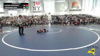 57 lbs Cons. Semi - Muhammad Syed, Buffalo Nomads Wrestling vs Matheo Maliarakis, Savage Wrestling Club