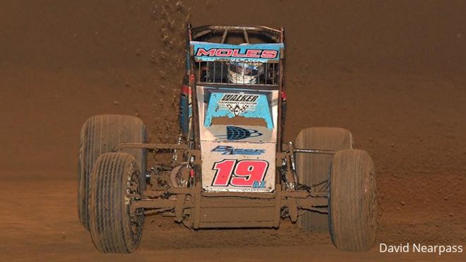 Mitchel Moles Burns Midnight Oil For Lincoln Park Indiana Sprint Week Win