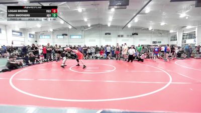 190 lbs Quarterfinal - Logan Brown, Pheonix Wrestling-Blue-HS vs Josh Smothers, Aquinas-HS