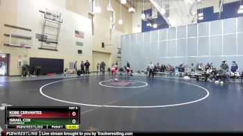 126 lbs Cons. Round 2 - Kobe Cervantes, Eastmont vs Israel Cox, Ellensburg