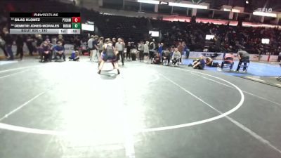 190 lbs Cons. Round 2 - Silas Klontz, East Jefferson vs Demetri Jones-Morales, Ridgefield