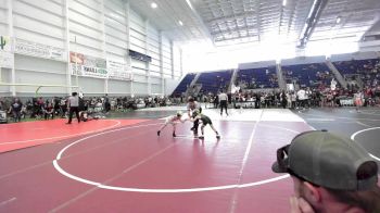 43 lbs Round Of 16 - Kekoa Sheldahl, Mantanona TC vs Dawson McMahon, Shootbox WC