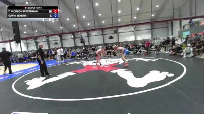 Junior Boys FS - 150 lbs Cons. Round 3 - Jackson Peterman, OR vs Gavin Hoerr, IL