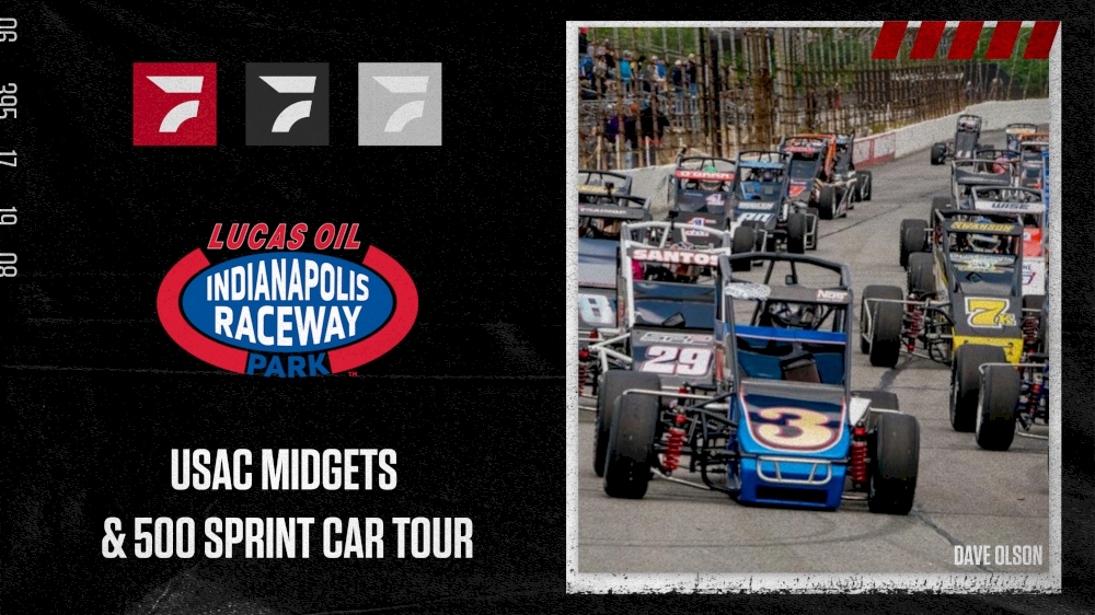 Feature USAC Midgets At Indianapolis Raceway Park