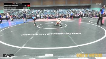 67 lbs Consi Of 4 - Meshach Escobar, Hot Shots Wrestling vs Zackary Mayer, Fallon Outlaws Wrestling Club
