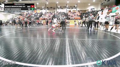 73 lbs Rr Rnd 1 - Ronald Branchcomb 4th, Wagoner Takedown Club vs Ryker Roedenbeck, Tahlequah Wrestling Club