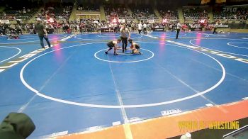 92 lbs Consi Of 16 #2 - Kazen Pacheco, Lockjaw Wrestling Club vs Shelby Kennedy, Prodigy Wrestling