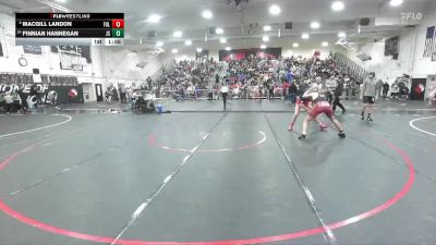 157 lbs Champ. Round 1 - MacGill Landon, Fullerton vs Finnian Hannegan, JSerra