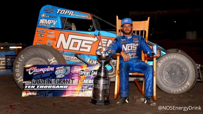 Robert Ballou Wins Indiana Sprint Week Finale; Justin Grant Secures Title