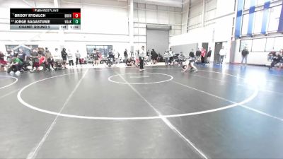 132 lbs Champ. Round 2 - Brody Rydalch, Bountiful vs Jorge Sagastume, Westlake
