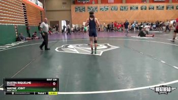 141 lbs Quarterfinal - Wayne Joint, West Hills vs Dustin Riquelme, Palomar