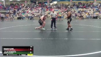 215 lbs Cons. Round 2 - Jalen Roberts, Bishop McNamara vs Isaiah Cline, Covenant Life School