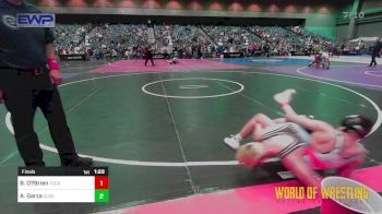 113 lbs Final - Braxden O?Brien, Temescal Canyon vs Anthony Garza, Clovis