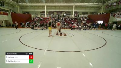 190 lbs Quarterfinal - Tine Latimer, Baylor School vs Giffin Goldstein, St. Anthony's