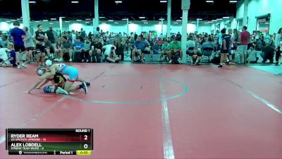 80 lbs Round 1 (4 Team) - Alex Lobdell, Xtreme Team White vs Ryder Ream, U2 Upstate Uprising