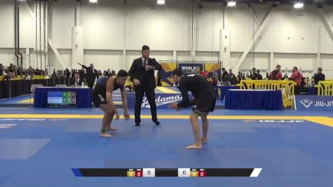 Steven Alexander Gomez vs Noah Isiah Gutierrez 2024 World IBJJF Jiu-Jitsu No-Gi Championship