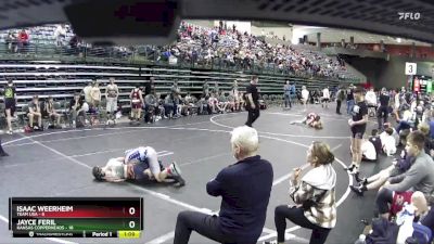 95 lbs Finals (8 Team) - Isaac Weerheim, Team USA vs Jayce Feril, Kansas Copperheads