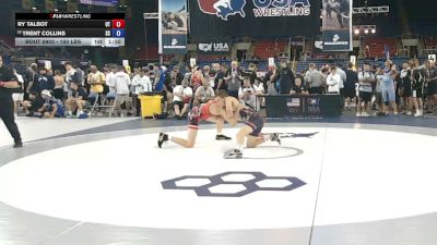 150 lbs Cons. Sub-rd Of 32 - Ry Talbot, Utah vs Trent Collins, South Carolina