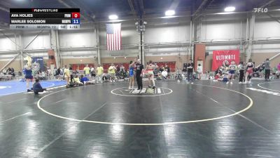 57 kg Rr Rnd 5 - Adyson Vogelsong, Primus WC - GHSE vs Savannah Witt, Misfits Kisses - GHSE