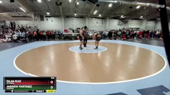 175 lbs Champ. Round 3 - Andrew Martinez, Pomona vs Dilan Ruiz, La Junta