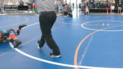 58-B2 lbs Semifinal - Robert Gaceta, Spazz Wrestling vs Kevin Castillo, Bayonne