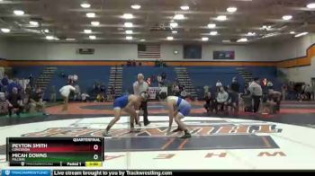 184 lbs Quarterfinal - Micah Downs, Millikin vs Peyton Smith, Concordia