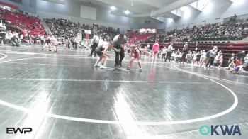 70 lbs Quarterfinal - Eli Zarnke, Hilldale Youth Wrestling Club vs Salyer Torix, Sperry Wrestling Club