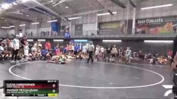 95 lbs Round 9 (10 Team) - Maddox McCullough, Williamson County WC vs Lucas Christopher, Short Time WC