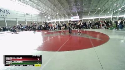 120 lbs Cons. Round 6 - Asher Millward, Skyridge vs Farrell Burman, Wasatch